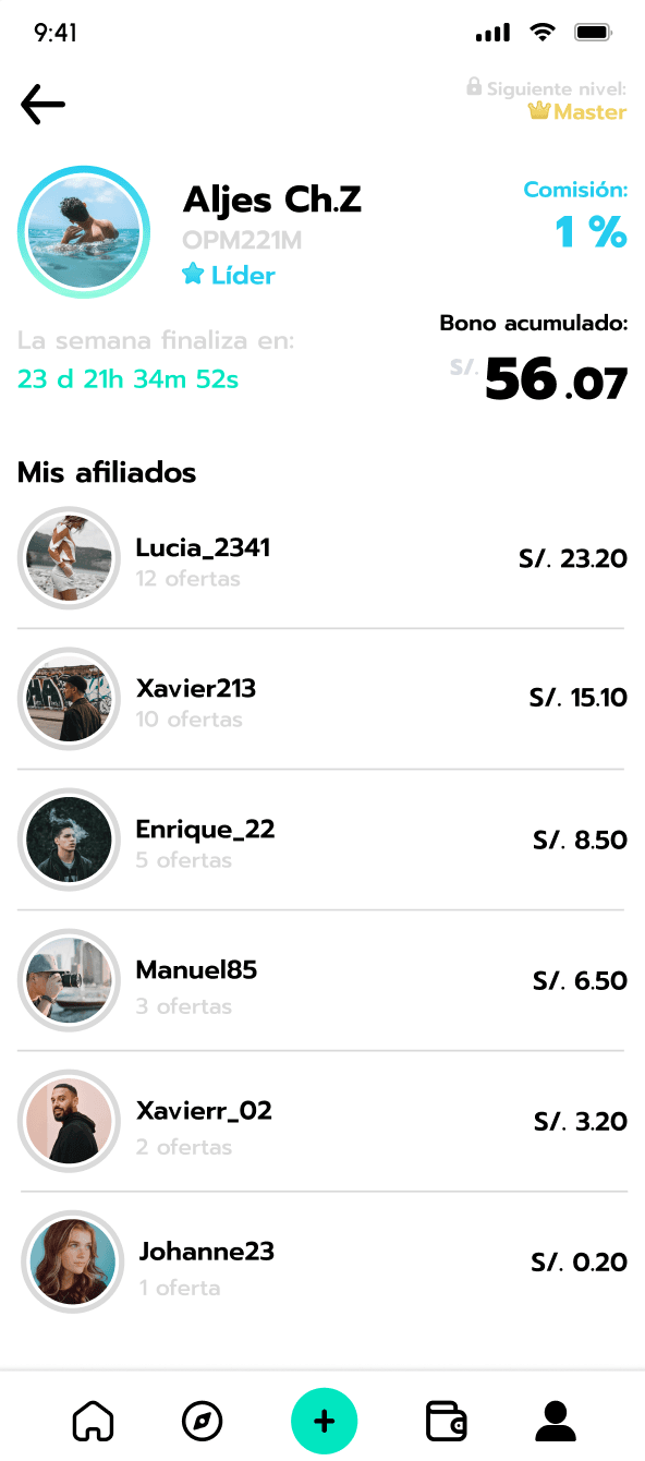 Oferty App — pantalla 01.26.36