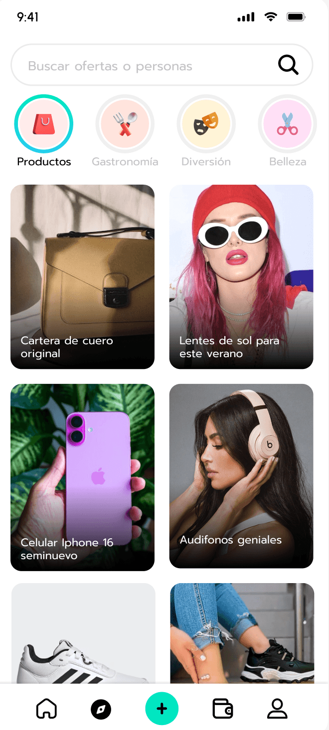 Oferty App — pantalla 01.27.24